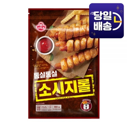 오뚜기 통실통실 소시지롤 660g (1개)_이미지