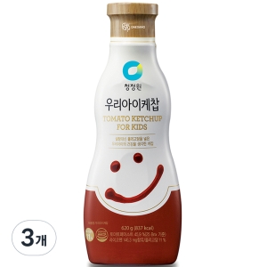 청정원 우리아이 케찹 620g (3개)_이미지