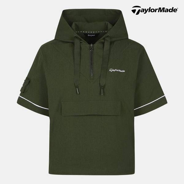 테일러메이드 후드 반팔 아노락 점퍼 TWJUN6102-816_이미지