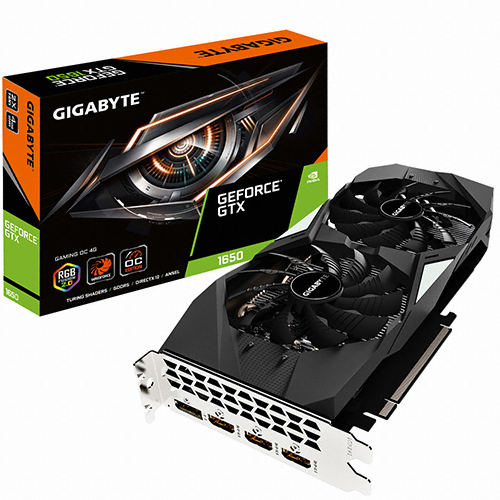 GIGABYTE 지포스 GTX 1650 GAMING OC D5 4GB