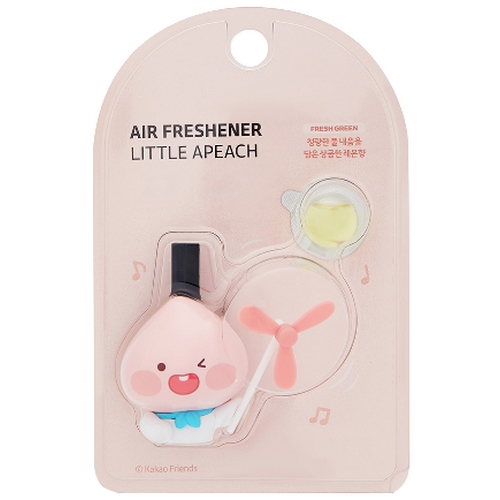 나인브릿지 카카오프렌즈 차량용 방향제 바람개비 리틀어피치 (3개)