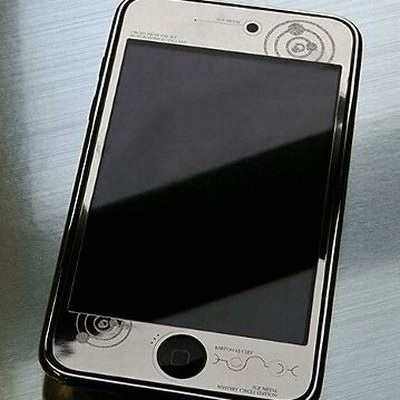 슈피겐 ipod touch 2세대 METAL 어드밴스 LIGHT 미스테리서클 실버_이미지