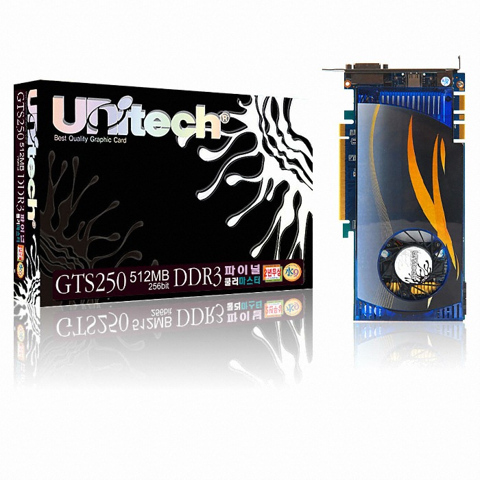 ���������� ������ GTS250 ���̳� DDR3 512MB �𷯸�����