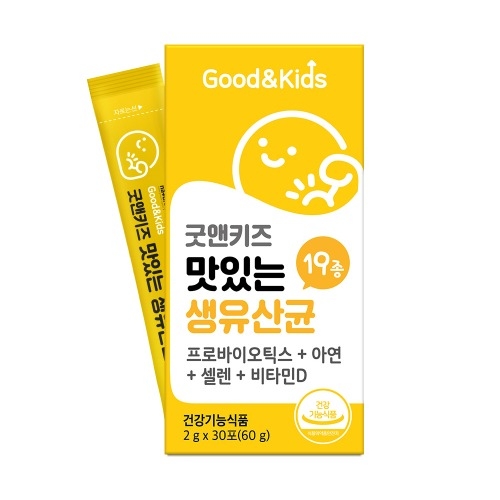  내츄럴플러스 굿앤키즈 맛있는 생유산균 2g 30포 [10개]