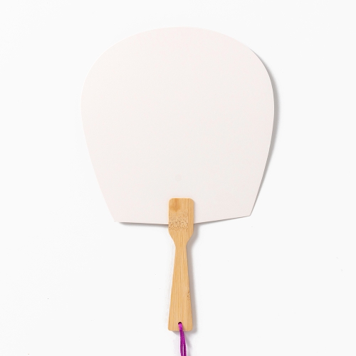 민화샵 무지 캐릭터 부채 전통 단오 꾸미기 만들기 입문형 무지 SDPPP0031_이미지