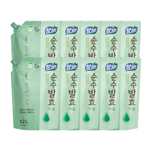 참그린 순수발효 식물 리필 1.2L (10개)_이미지