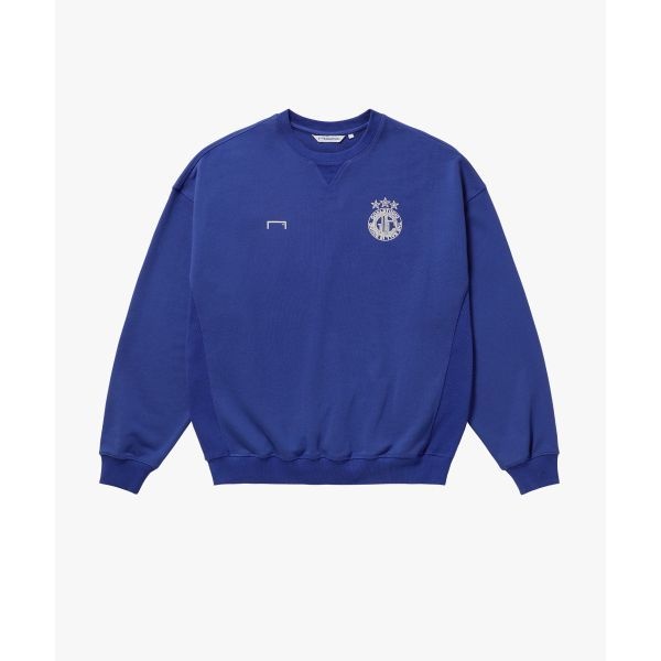 ��Ʃ��� GOALSTUDIO FC VINTAGE ARTWORK SWEAT-BLUE G5SSW102BL 199576