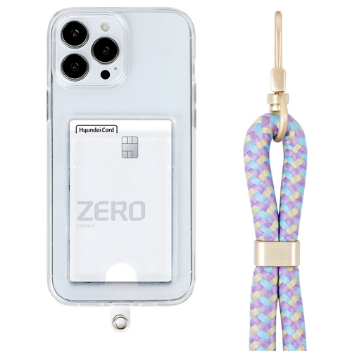 갤럭시노트10 이케미 카드포켓 스트랩 목걸이 케이스 (플러스)_이미지