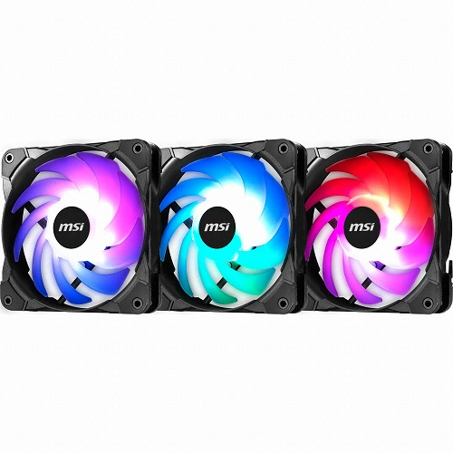 MSI 레인보우 미스틱 120 ARGB (3팩)