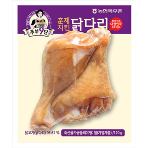 훈제치킨 닭다리 120g