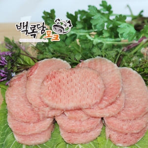 제주흑돈 등심 돈까스용 500g