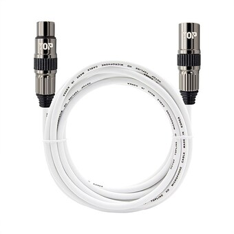 탑라인에이치디 HDTOP XLR 화이트 연장 케이블