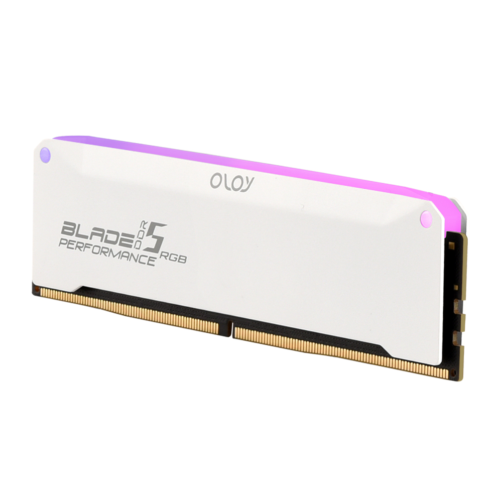 OLOy DDR5-6000 CL30 BLADE RGB White 패키지 올로코리아 (32GB(16Gx2))_이미지