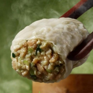 CJ 비비고 수제깔끔고기만두, 200g, 6개