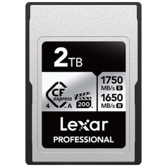 Lexar <b>CF</b><b>express</b> 4.0 Professional 타입 <b>A</b> 실버시리즈