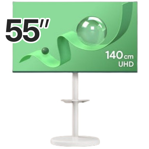 더함 우버 AMG 스마트 55 QLED 120HZ 돌비 AI 구글 5.0 이동형 패키지 (더함 울트라)_이미지