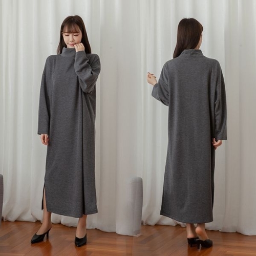 위쉬몰 LD 반폴라밑트임롱원피스 G187H510 빅사이즈