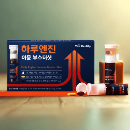 삼진제약 위시헬씨 하루엔진 이뮨 부스터샷 30병 (1개)_이미지