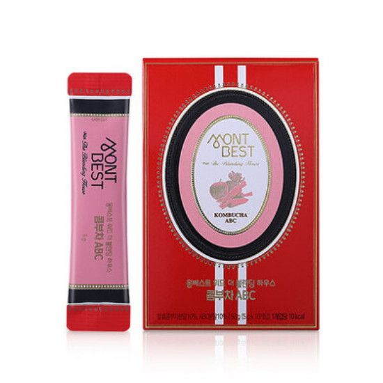 한국청정음료 몽베스트 위드 더 블랜딩 하우스 콤부차 ABC 10T