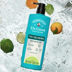 LG생활건강 닥터그루트 스칼프 솔루션 두피비듬케어 정수리 냄새 제거 샴푸 700ml (1개)