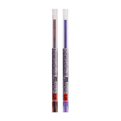 미쓰비시 UMR-109-28 스타일핏트 리필심 0.28mm (1개)_이미지