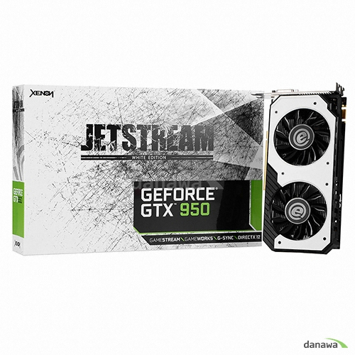 이엠텍 XENON 지포스 GTX950 OC JETSTREAM WHITE Edition D5 2GB_이미지
