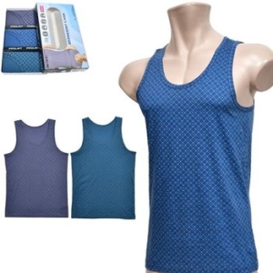 폴밋 실켓가공 순면 남성 니트 런닝 3매입 WFIE32U_이미지