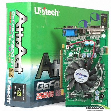 유니텍전자 지포스 7600GT Glory V2 DDR3 256MB 잘만_이미지