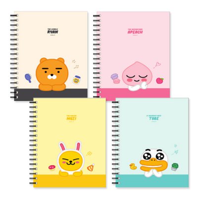 아이콘스 카카오프렌즈 A5 스프링 인덱스 노트이미지입니다. 누르면 해당 게시물로 새창이동합니다.