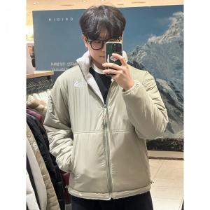 양면 후리스 패딩 리울웨이브 리버서블 자켓 NJ3NQ63A