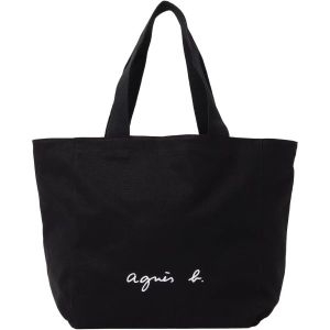  WEB 일본 agnes b 여성 데일리 토트백 go03-01 로고 크기무료 카키