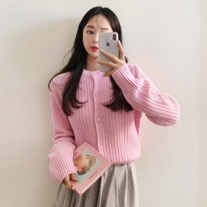 드레스날다 심플큐티 소프트 니트 가디건 knit769