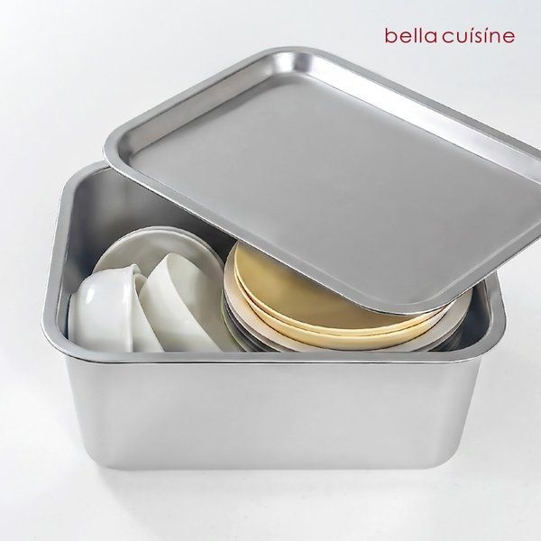 에센셜 스텐 밧드 설거지통 10.5L 세트