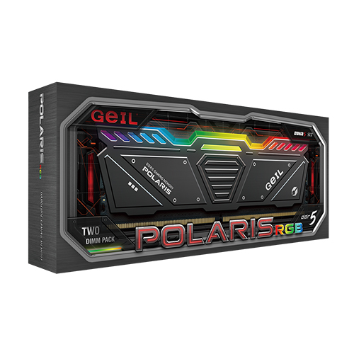 GeIL DDR5-4800 CL40 POLARIS RGB Gray 패키지 (32GB(16Gx2))_이미지