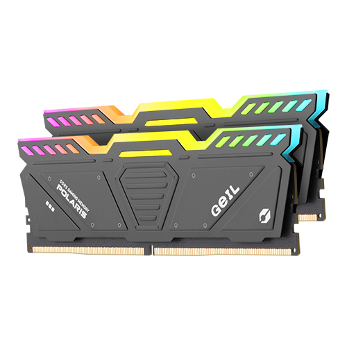 GeIL DDR5-4800 CL40 POLARIS RGB Gray 패키지 (32GB(16Gx2))_이미지
