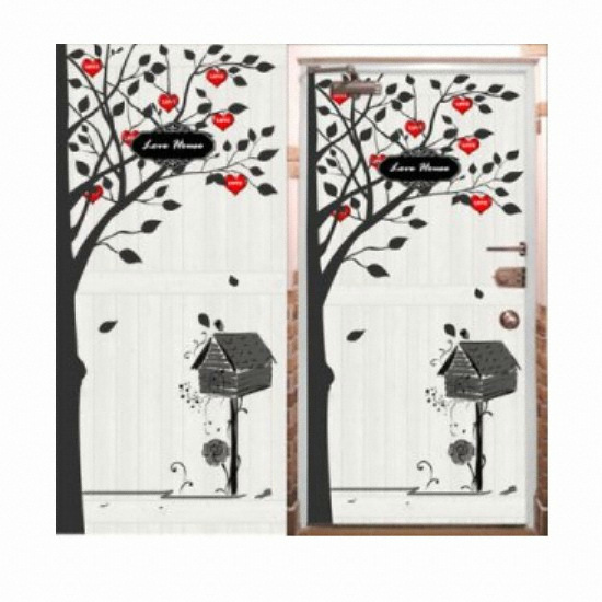 한국피엠 하트나무 KDW-S047 (95 x 208cm)_이미지