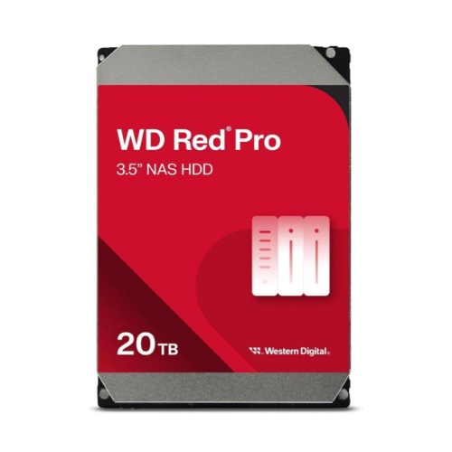 Western Digital WD RED Pro 7200/512M (20TB, WD202KFGX)