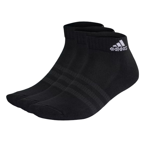 아디다스 쿠션드 스포츠웨어 앵클 삭스 3P IC1277_이미지