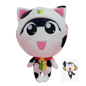 마이멜로디 산리오 개구리 중사 타마마 코스튬 고양이 인형 25CM 애착 동물 케로로 산리오 캐릭터