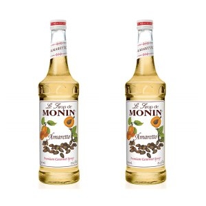 [불명] 아마레토 시럽 Monin Amaretto Syrup 750ml 2팩
