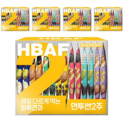 HBAF 먼투썬 2주 280g (5개)_이미지