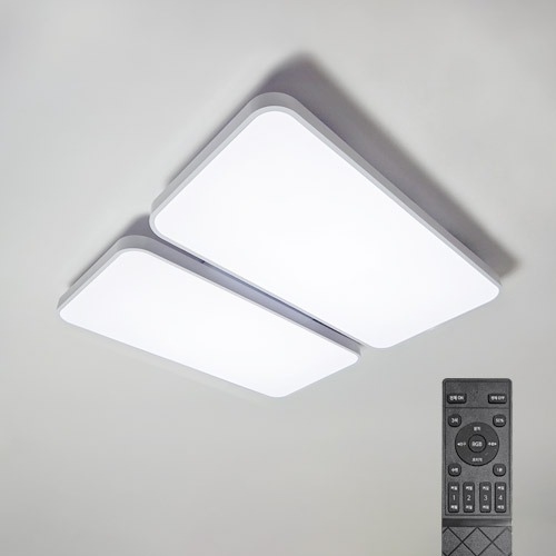 소노조명 LED 로딩 IoT 시스템 삼색 리모컨 거실등 150W_이미지