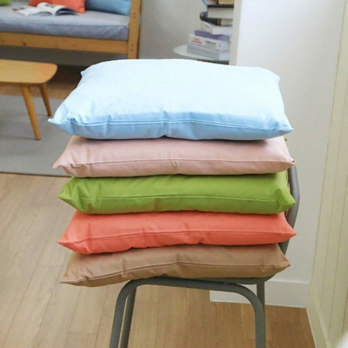 [불명] 자체제작 옥스퍼드면 파스텔 방석커버_이미지