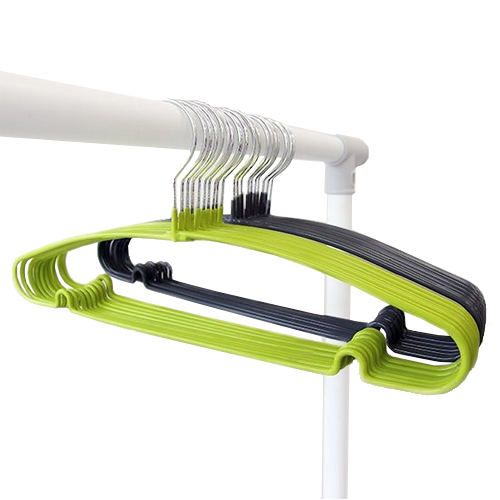 올리빙 PVC코팅 슬림 옷걸이 (30개)_이미지