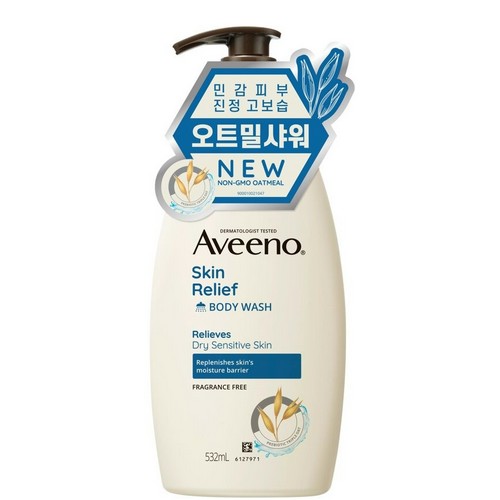 존슨&존슨 아비노 스킨 릴리프 바디워시 532ml (1개)