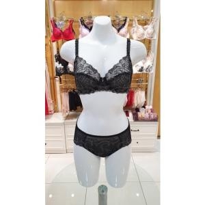  와코루 살루트 엔젤망 홑겹 브라 햄팬티세트 (A,B컵)_DBR0182AB-DPT0182H 상품이미지