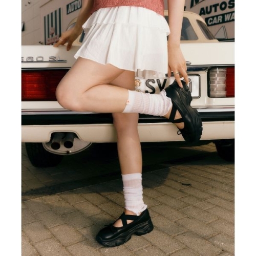  질스튜어트 여성 마리 리본 메리제인 플랫폼 스니커즈_JLSO5F203BK