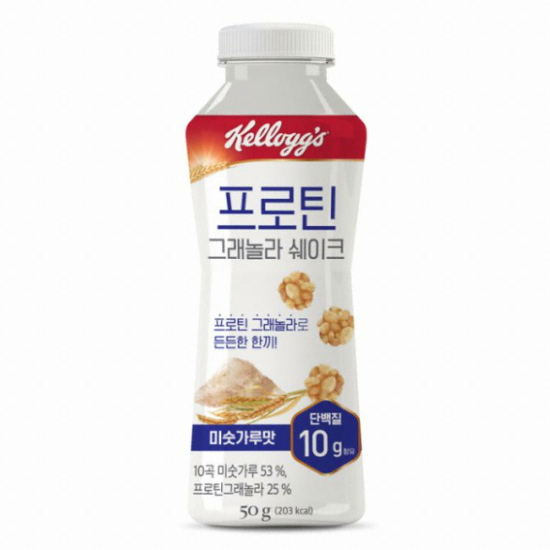켈로그 프로틴 그래놀라 쉐이크 미숫가루맛 50g (6개)_이미지