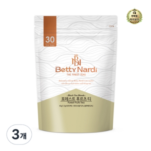 베티나르디 포레스트 후르츠 티 30개입 (39개)_이미지