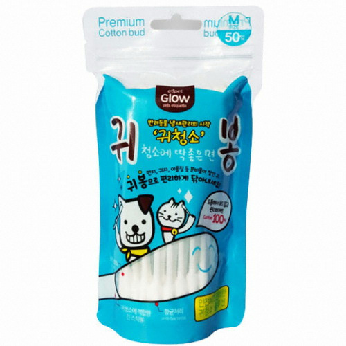 에티펫 ㅤ글로우 귀청소 귀봉 중형 50P (1개)_이미지